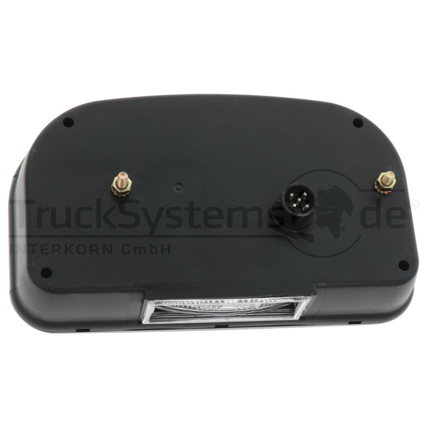 Aspöck Multipoint II, 12 V, links, 5-pol Bajonett,Dreieck,mit KZL unten,OEM - 24-7000-207 - 247000207 - 24-7000-201 - 247000201