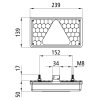 Aspöck MultiLED, 24 V, rechts, 7-poligASS,m.Dreieck,NSL/RFS/SML,LCG,OEM - 24-7500-707 - 247500707 - 24-7500-701 - 247500701
