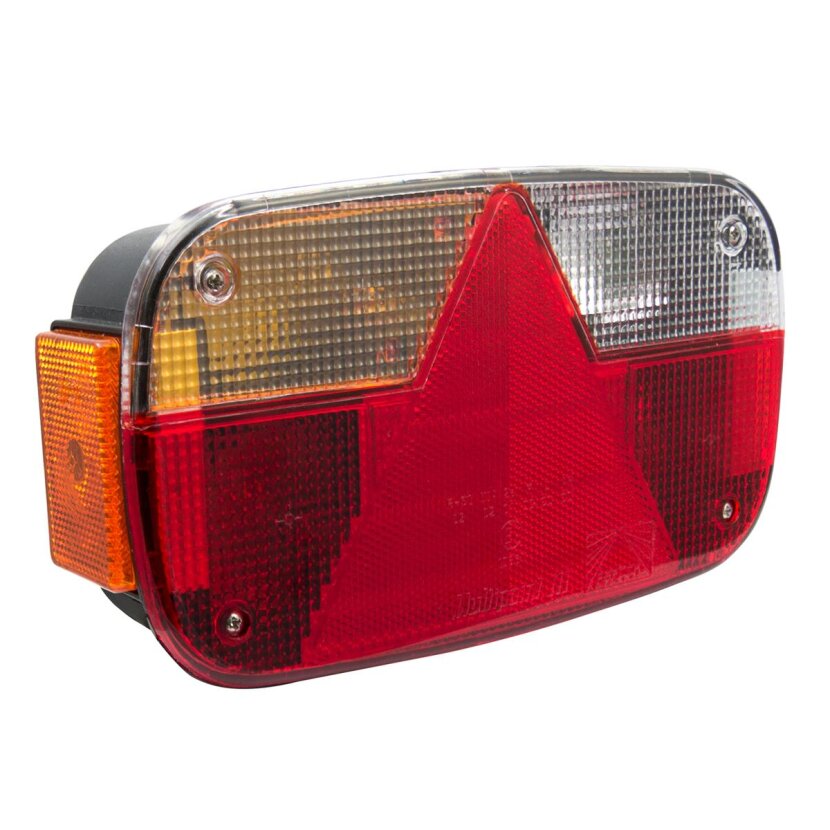 Aspöck Multipoint III, 12 V, links, 5-polig Baj. mit Dreieck, OEM - 24-8060-007 - 248060007 - 24-8060-001 - 248060001
