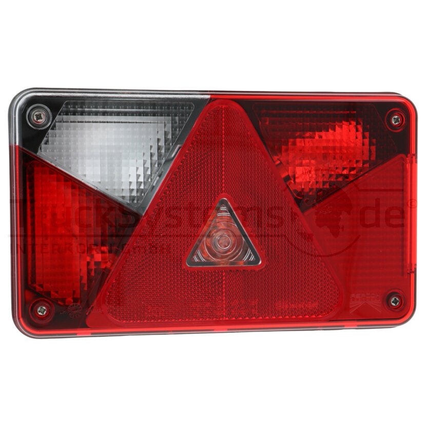 Aspöck Multipoint V, 12 V, links, Tülle, mit Dreieck,NSL,OEM - 24-8500-157 - 248500157 - 24-8500-151 - 248500151