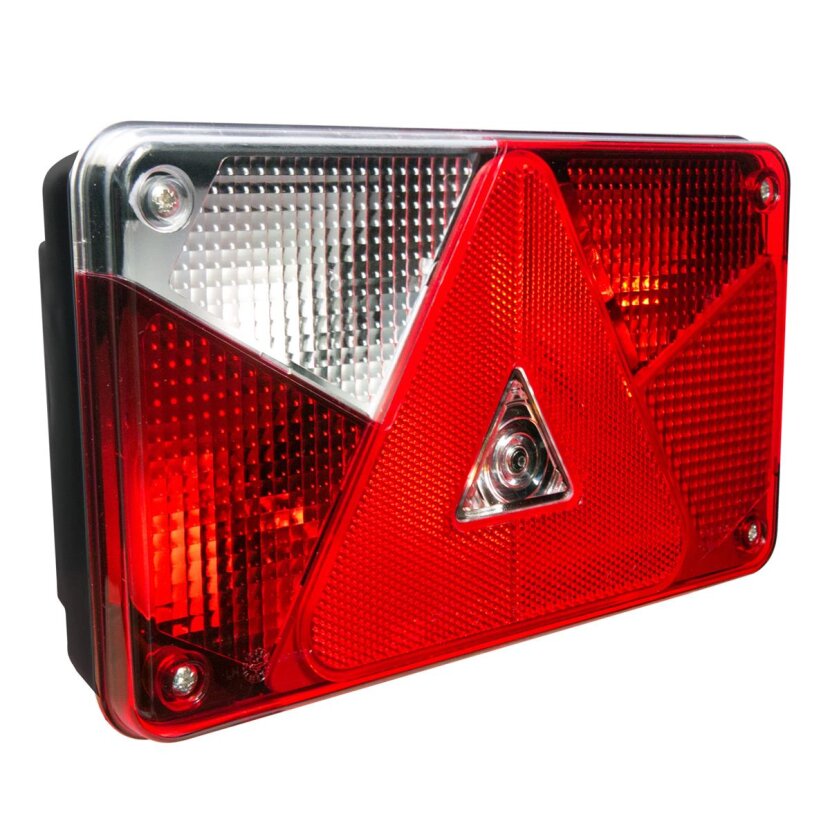 Aspöck Multipoint V, 12 V, links, Tülle, mit Dreieck,NSL,OEM - 24-8500-157 - 248500157 - 24-8500-151 - 248500151