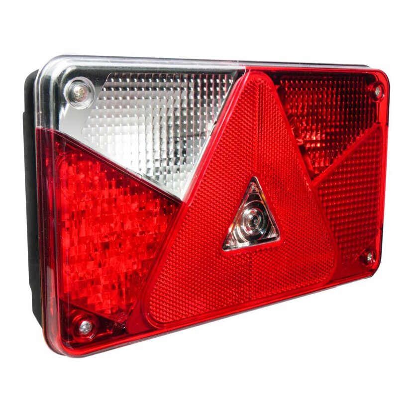 ASPÖCK Multipoint V LED, 12 V, li, 5-pol. Bajonett, m. Dreieck, m 