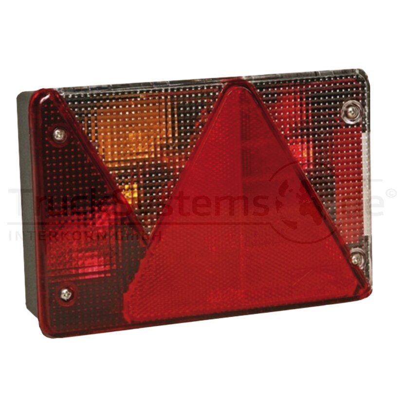 Aspöck Multipoint IV, 12 V, rechts, 5-polig ASS, mit Dreieck - 24-8600-007 - 248600007 - 24-8600-001 - 248600001