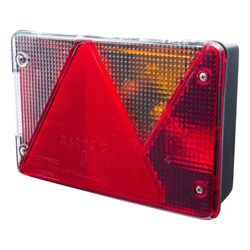 Aspöck Multipoint IV, 12 V, rechts, 5-polig ASS, mit Dreieck - 24-8600-007 - 248600007 - 24-8600-001 - 248600001