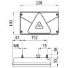 Aspöck Multipoint V LED, 12 V, re, 5-polig Bajonett, mit Dreieck, mit RFS - 24-8714-007 - 248714007 - 24-8714-001 - 248714001