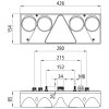 Aspöck Europoint II, 24 V, links, 7-pol., 4x 2-pol., Teil-LED/Hybrid - 25-6010-507 - 256010507 - 25-6010-501 - 256010501