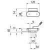 Aspöck Unipoint LED, 24 V, SML, 0,50m, P&R, 90° Winkel (Z), OEM - 31-2064-717 - 312064717 - 31-2064-711 - 312064711