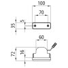 Aspöck Flatpoint I LED, 24 V, SML, 0,50 m, P&R - 31-2204-014 - 312204014 - 31-2204-017 - 312204017