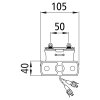 ASPÖCK Reparatur-Satz Unipoint II LED,24V,SML,2-pol.Supers.,Winkel (Z) - 31-2464-024 - 312464024