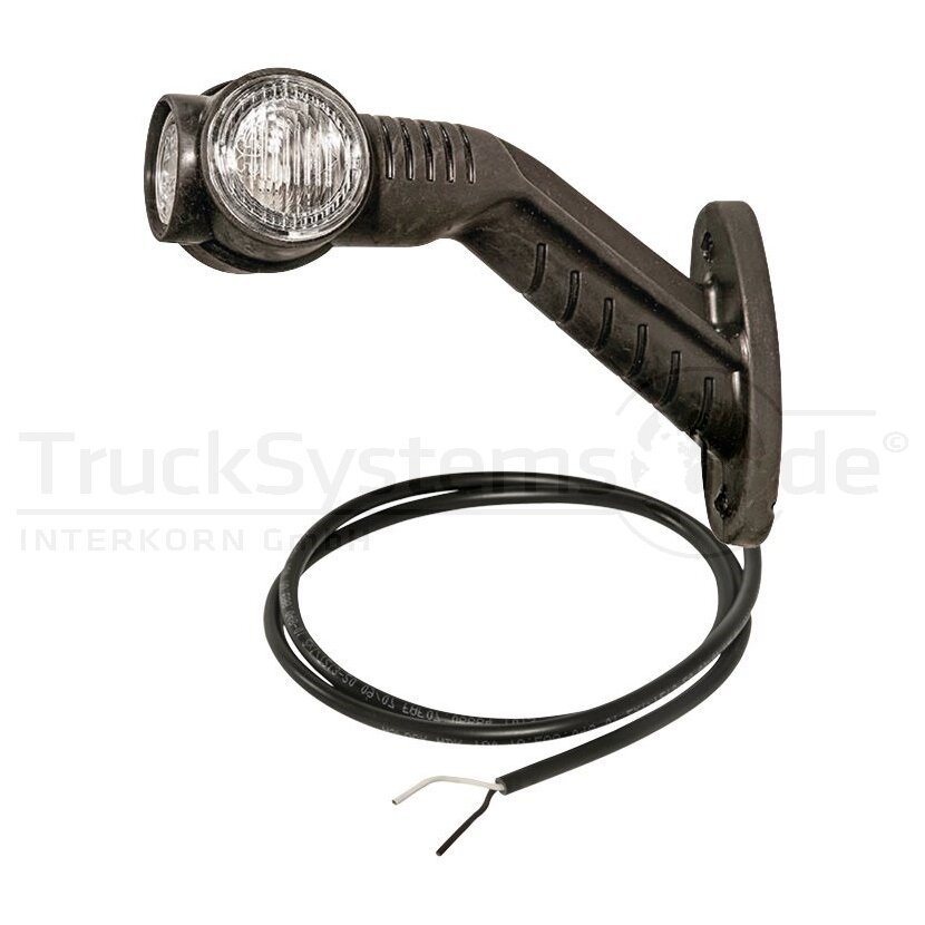 Aspöck Superpoint III LED, 24 V, li, rot/weiß/gelb, 4,00 m, open end, OEM - 31-3303-007 - 313303007 - 31-3303-001 - 313303001