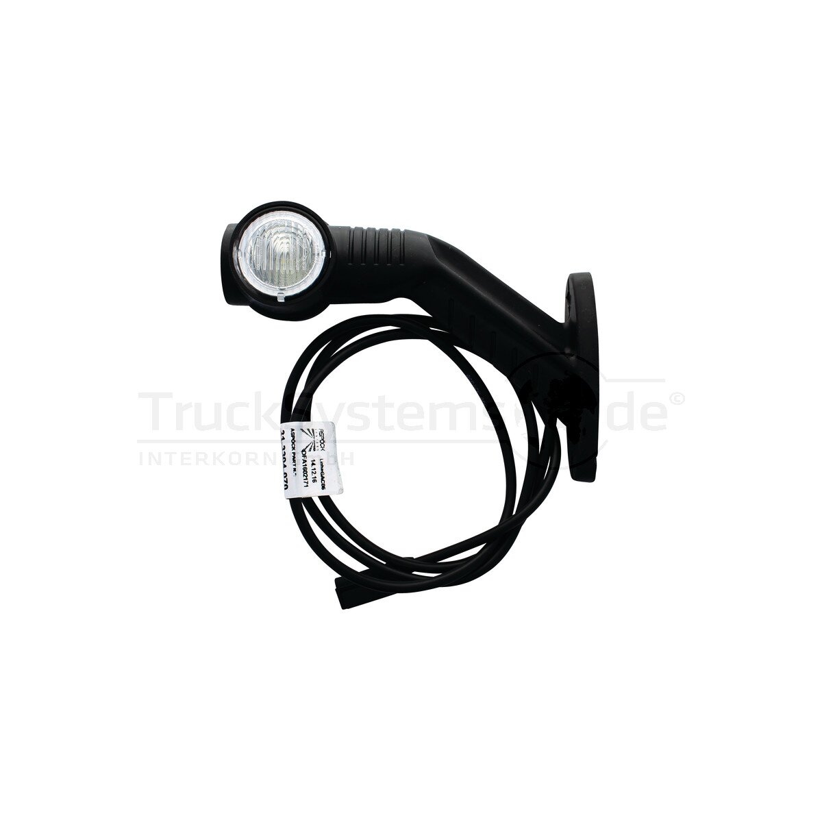 Aspöck Superpoint III LED, 24 V, links, sw/ws/ge, 1,25 m, P&R - 31-3304-064 - 313304064 - 31-3304-067 - 313304067