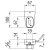 Aspöck Flexipoint I LED, 9-33V, Posileuchte weiß, 0,50m, DC, mit Halter - 31-6369-027 - 316369027 - 31-6369-021 - 316369021