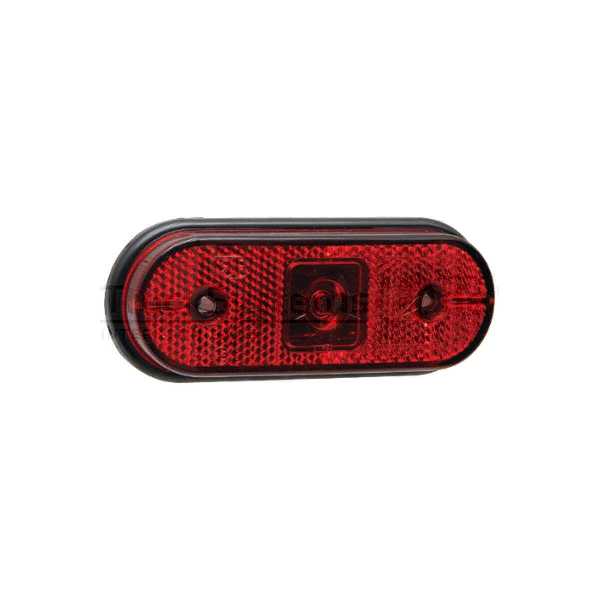 ASPÖCK Unipoint LED, 24 V, Positionsleuchte rot, 0,50 m, P&R, OEM 