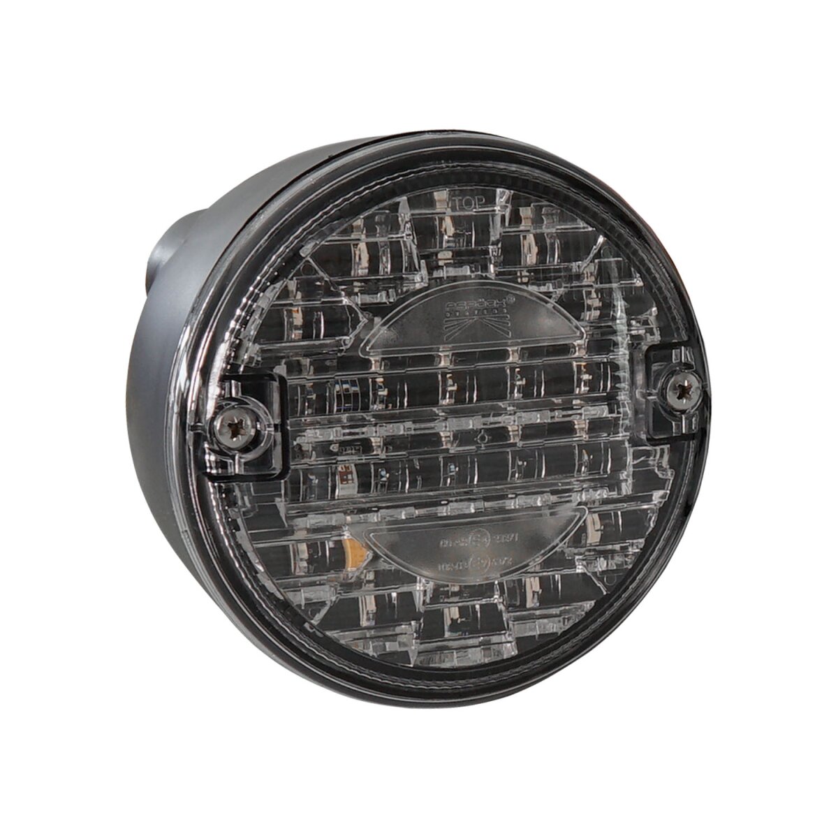 ASPÖCK Rückfahrscheinwerfer LED, 12/24 V, 140 mm Ø, 1,50 m. 2-pol