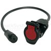 ASP&Ouml;CK Steckdosenleitung 4m ASS3/BU - 53-6667-067 -...