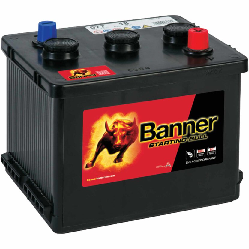 BANNER Starterbatterie Banner Ca-Ca 6V 77Ah - 010077180100