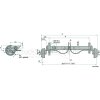 KNOTT Gummifederachse VGB18MV mit Zubeh&ouml;r  - B308289995
