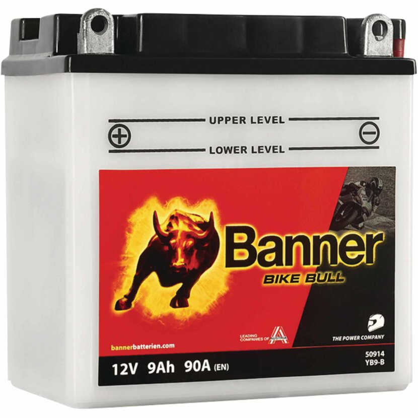 BANNER Motorradbatterie Banner 12V 9Ah - 020509140100