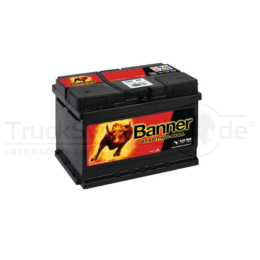 BANNER Starterbatterie Banner Ca-Ca 12V 60Ah - 010560080101
