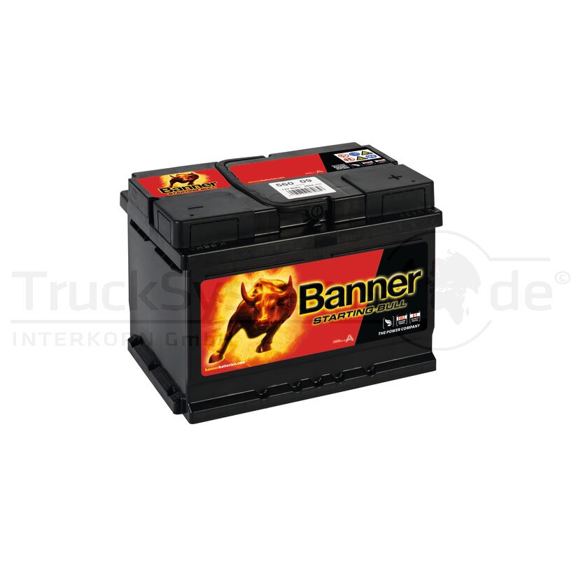 BANNER Starterbatterie Banner Ca-Ca 12V 60Ah - 010560090101