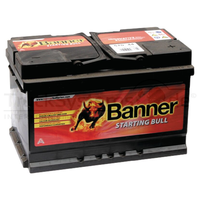 BANNER Starterbatterie Banner Ca-Ca 12V 70Ah  - 010570440101