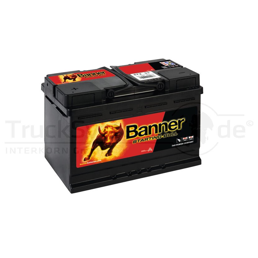 BANNER Starterbatterie Banner Ca-Ca 12V 72Ah  - 010572330101