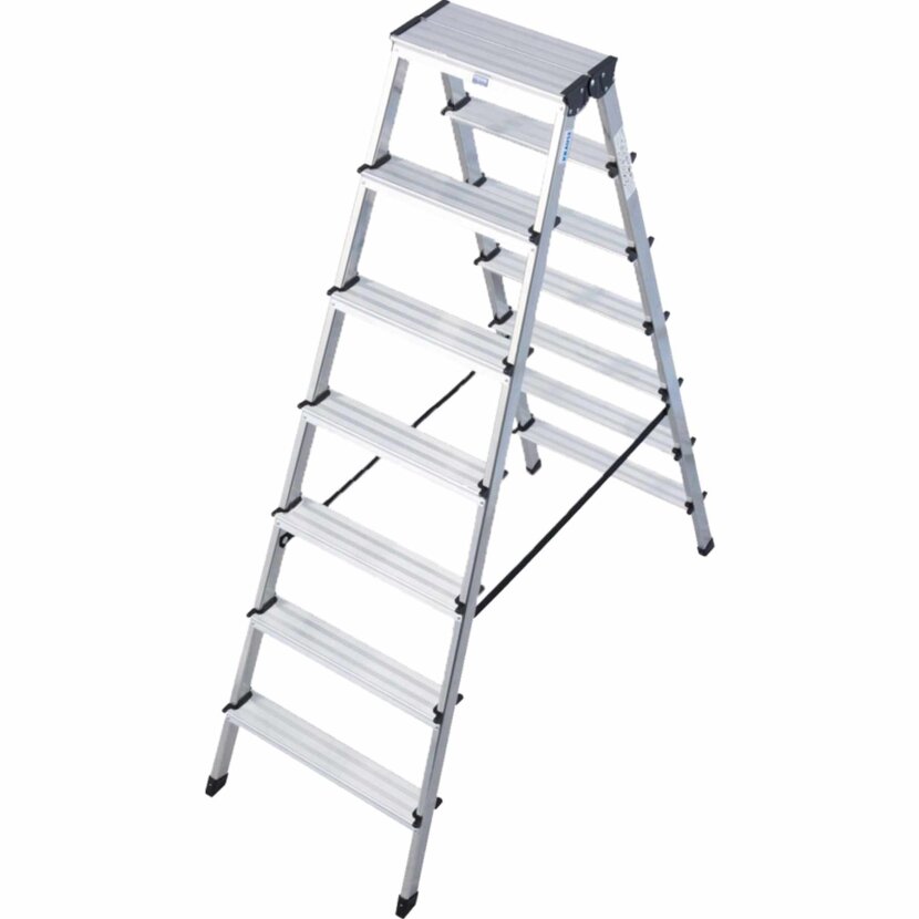 BRENNENSTUHL Leiter Doppelstufen/Sprossenleiter 2x7  - 1402080