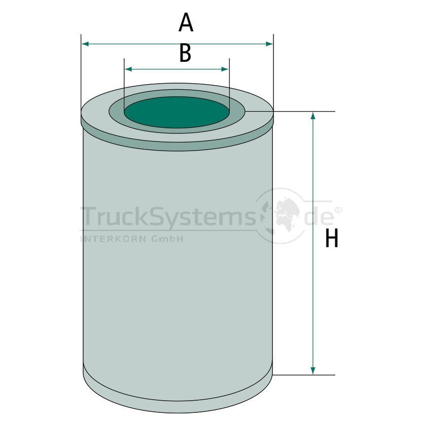 MANN-FILTER Luftfilter C 10 050 - C10050 für 74 85 138 330