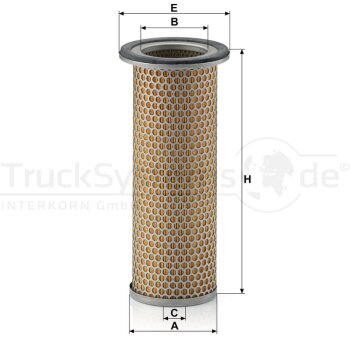 MANN-FILTER Sekundärluftfilter C 1281 - C1281...