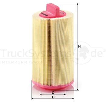 MANN-FILTER Luftfilter C 14 114 - C14114 für 271 094...