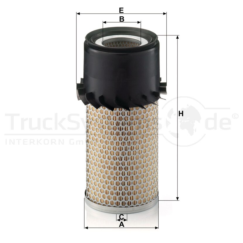 MANN-FILTER Luftfilter C 14 179/4 - C14179/4 für 3125199R1