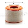 MANN-FILTER Luftfilter C 15 010 - C15010 für 4G0 133 843 H