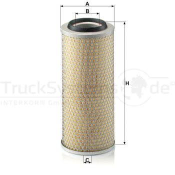 MANN-FILTER Luftfilter C 15 165/4 - C15165/4 für 001...