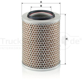 MANN-FILTER Luftfilter C 17 160 - C17160 für 05821084