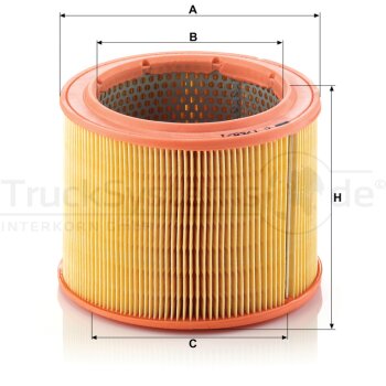 MANN-FILTER Luftfilter C 1760/1 - C1760/1 für 1444 G1