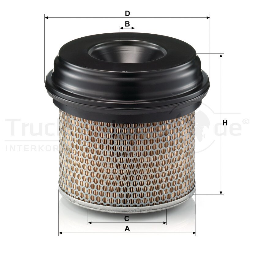 MANN-FILTER Luftfilter C 21 338 - C21338 für 001 094 65 04