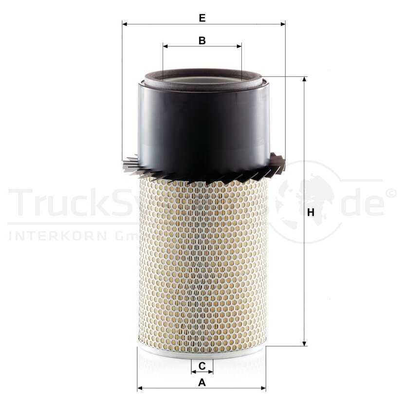 MANN-FILTER Luftfilter C 21 431 - C21431 für 70654409