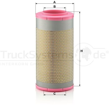 MANN-FILTER Luftfilter C 22 580/1 - C22580/1 für 143...