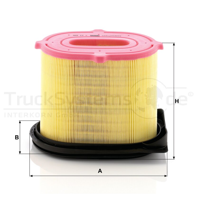 MANN-FILTER Luftfilter C 23 220 - C23220 für 11115330