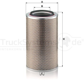 MANN-FILTER Luftfilter C 23 440/1 - C23440/1 für...