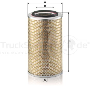 MANN-FILTER Luftfilter C 23 440/3 - C23440/3 für 001...