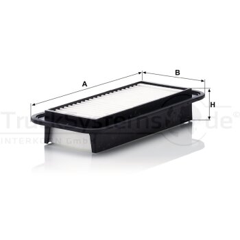 MANN-FILTER Luftfilter C 2610 - C2610 für 1444 PW