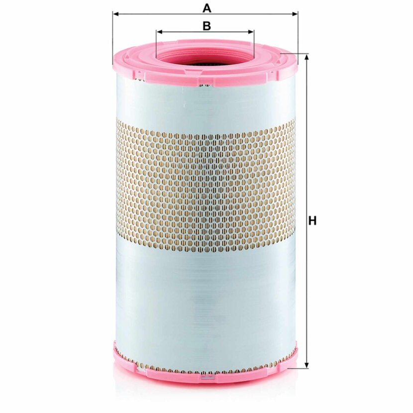 MANN-FILTER Luftfilter MANN Durchmesser 282mm Höhe 448mm - C 28 1238/2 - C2812382