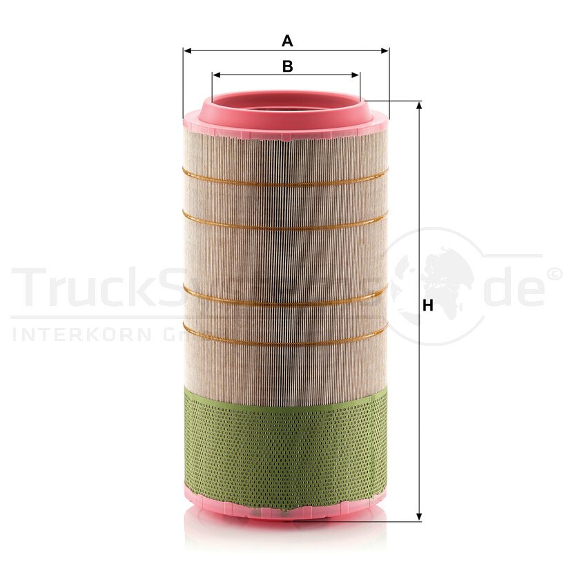 MANN-FILTER Luftfilter C 28 1275 - C281275 für 81.08405-0030
