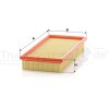 MANN-FILTER Luftfilter C 2860 - C2860 für 4213583