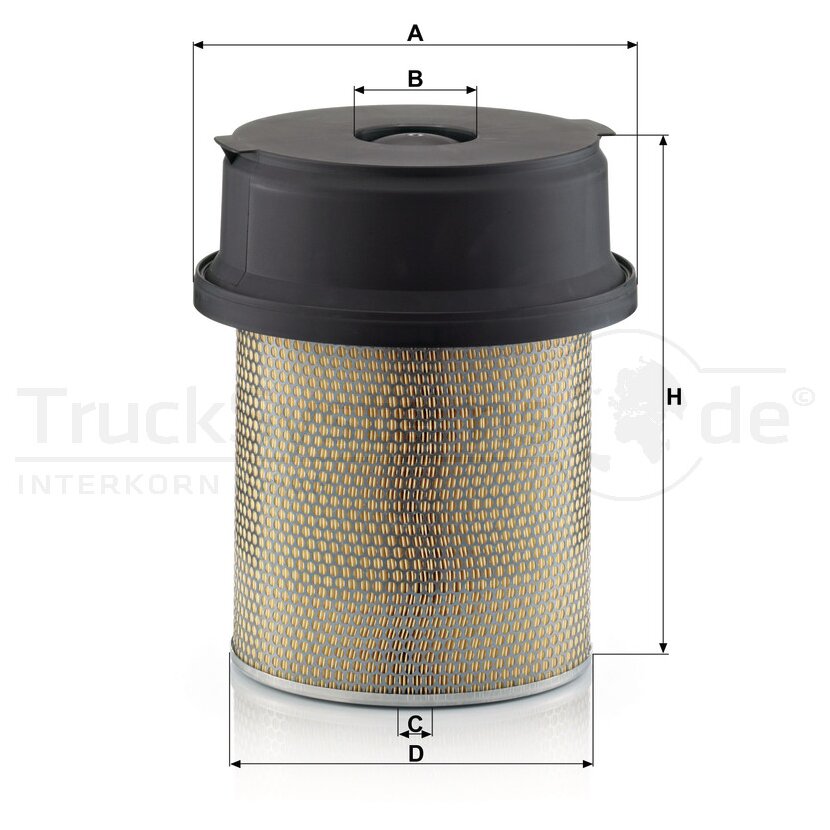 MANN-FILTER Luftfilter C 29 1219/1 - C291219/1 für 004 094 02 04