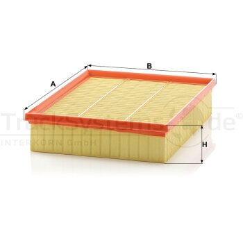 MANN-FILTER Luftfilter C 29 198 - C29198 für 074 129...