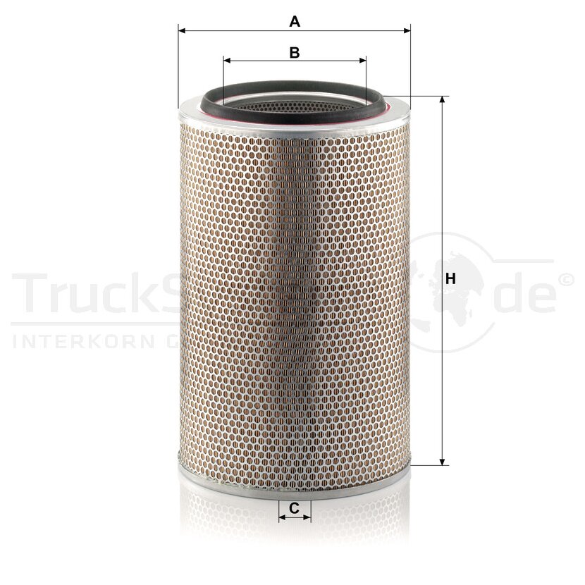 MANN-FILTER Luftfilter C 30 1537 - C301537 für 003 094 15 04