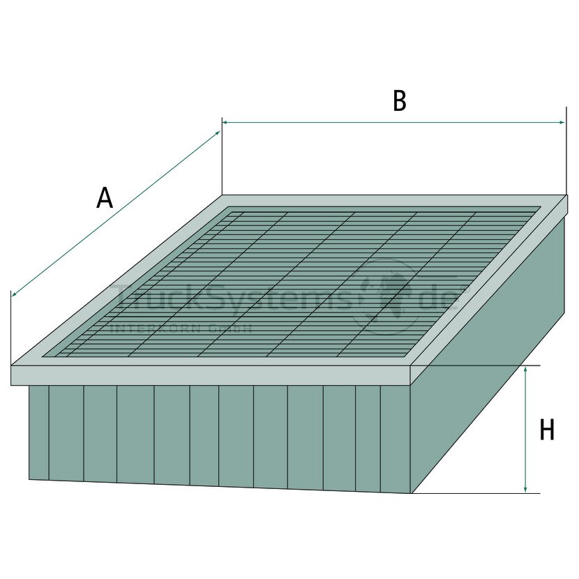 MANN-FILTER Luftfilter C 32 191 - C32191 für 7E0 129 620