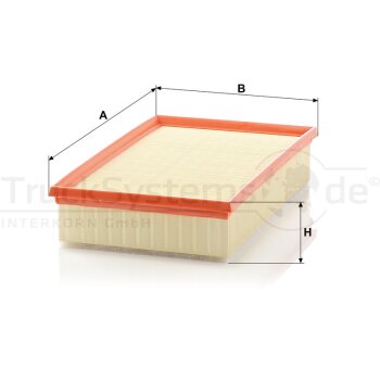 MANN-FILTER Luftfilter C 32 191/1 - C32191/1 für 7E0...